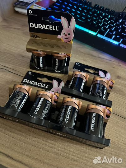 Батарейка Duracell D 2 шт