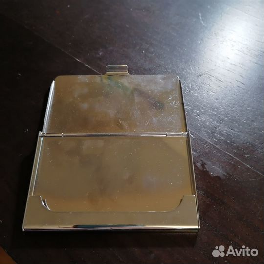 Визитница металлическая 