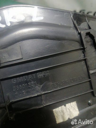 Накладка двери задняя левая Chevrolet Spark F8CV