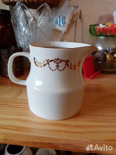 Молочник советский, Богемия, Bohemia. Лот 3