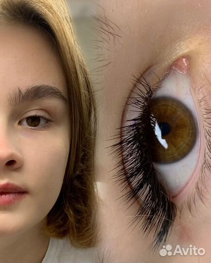 Модель на наращивание ресниц