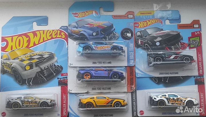 Hot Wheels подборка Ford Mustang