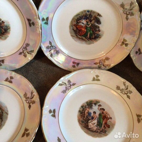 Тарелки мадонна kahla Made in GDR 19х2,6 см