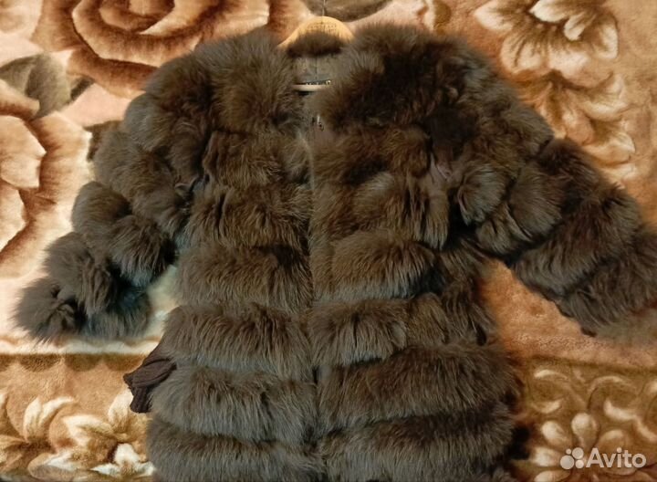 Шуба из песца