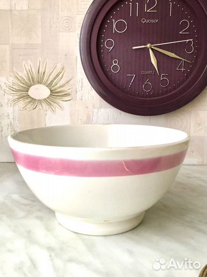 Тарелка - салатница Будяновский з-д 1967-68