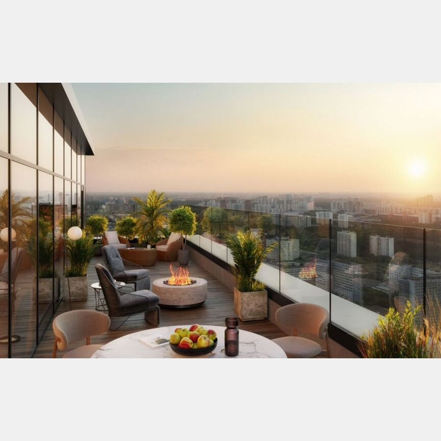 2-к. квартира, 61,7 м², 39/58 эт.