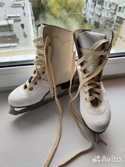 Коньки детские фигурные советские,размер 20,5