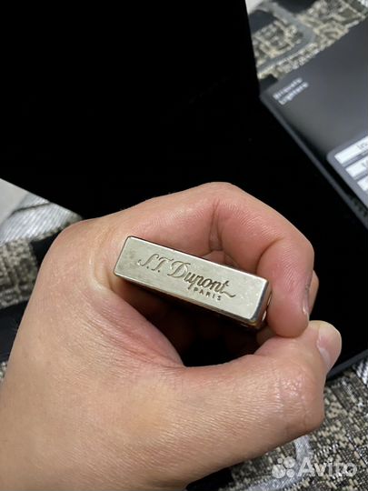Зажигалка s t dupont paris оригинал