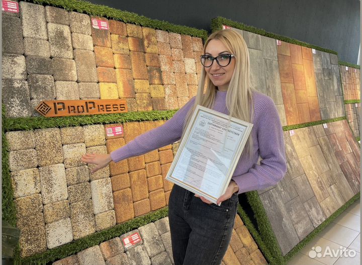 Тротуарная плитка с доставкой заказ от 120 м2