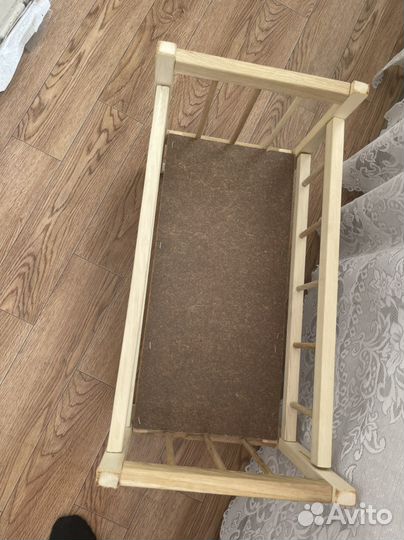 Большая кроватка для куклы