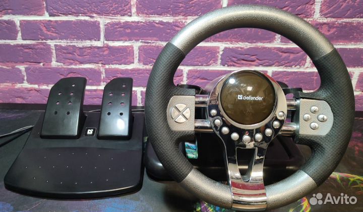 Руль Defender Forsage GTR