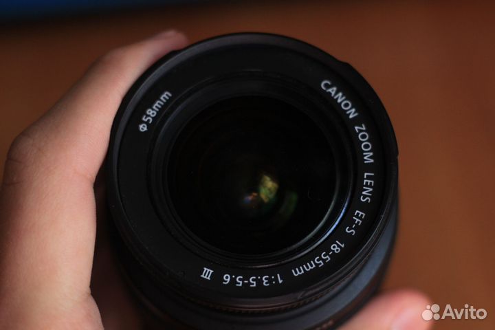 Объектив Canon ef-s 18-55mm f/3.5-5.6 iii