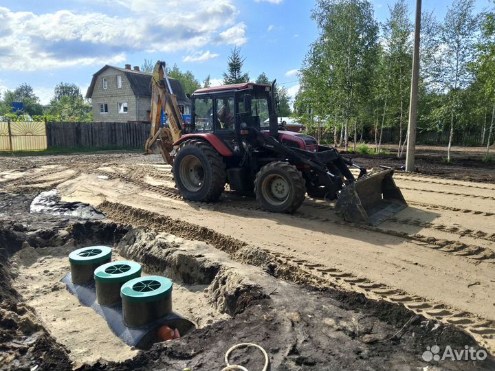 Услуги Экскаватора погрузчика