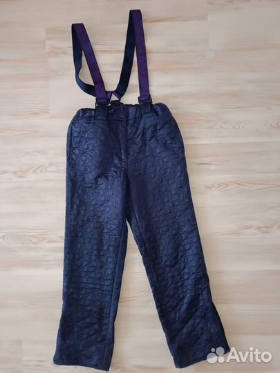 Утепленные брюки для девочки