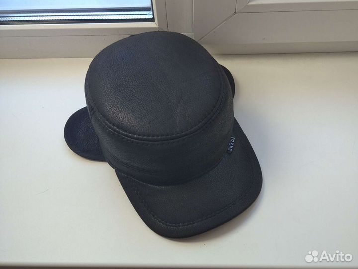 Кепка мужская из экокожи, 58 Jin Wang Zu