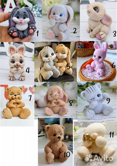 Фигурки из шоколада