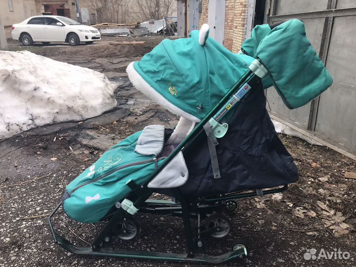 Коляска санки