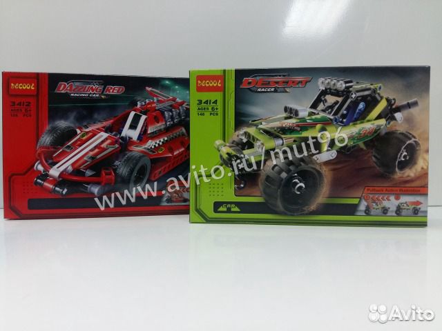 Конструктор Decoll машина инерционная