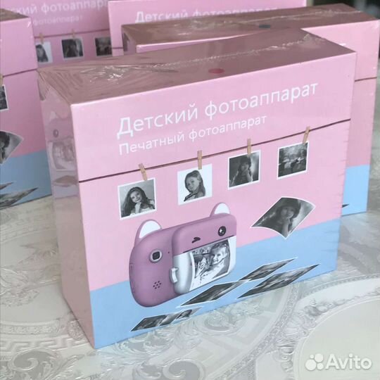 Детский фотоаппарат с моментальной печатью
