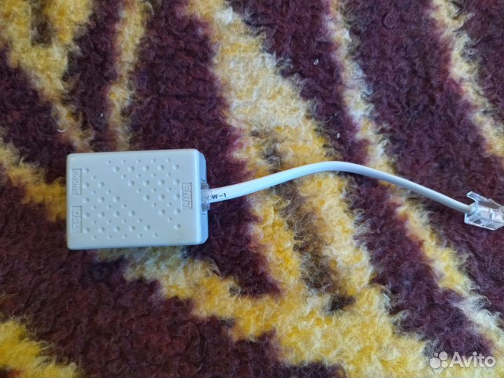 Интернет переходник с разъёмами на телефон и 8P8C