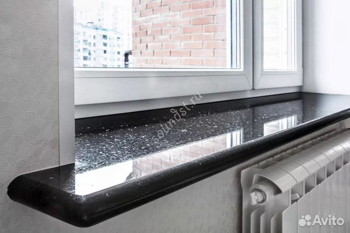 Подоконники из кварцевого агломерата на заказ