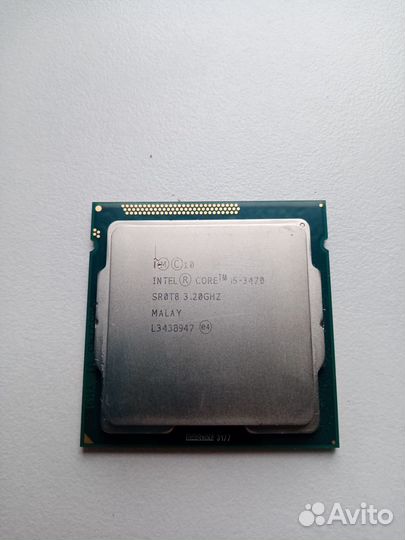 Процессор intel core i5 3470