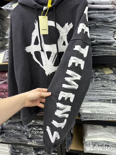 Худи Vetements anarchy oversize (новинка 2025)