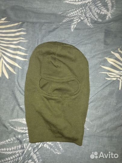 Балаклава защитного цвета