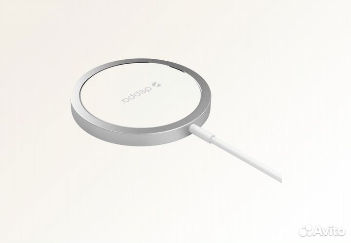 Беспроводное зарядное устройство Deppa MagSafe, Qi