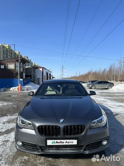 BMW 5 серия 2.0 AT, 2016, 182 000 км