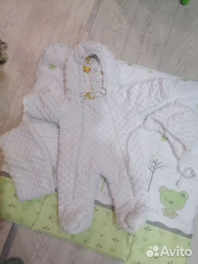 Конверт на выписку зимний