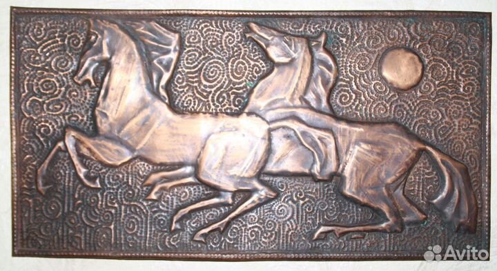 Чеканка на латуни СССР, 1980-е г