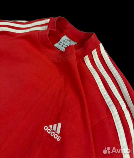 Футболка adidas 3 stripes винтаж