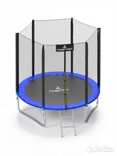 Батут Ametist 374см (12ft) basic Blue