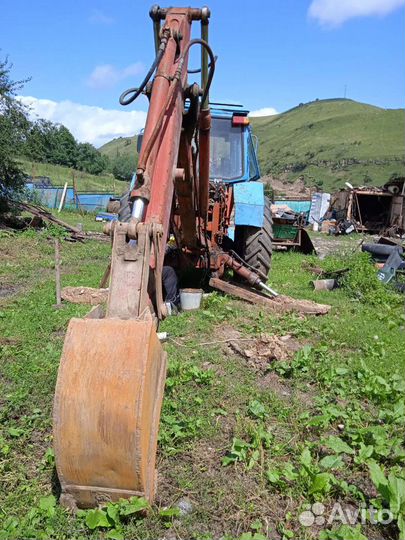 Экскаваторная установка на мтз