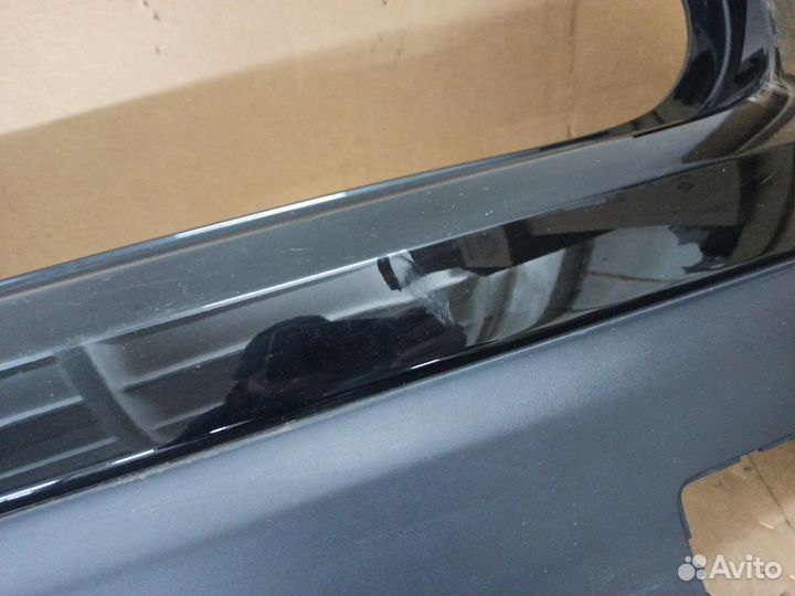 Бампер задний Кашкай 2 РФ черный