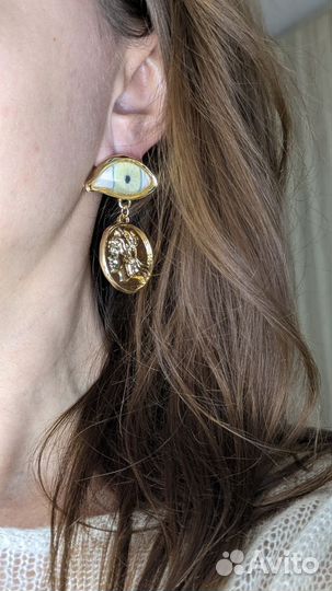 Красивые серьги Shiparelli