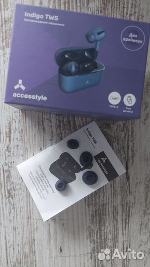 Беспроводные наушники Accesstyle Indigo II TWS