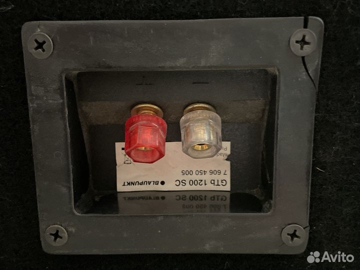 Сабвуфер blaupunkt GTb 1200sc