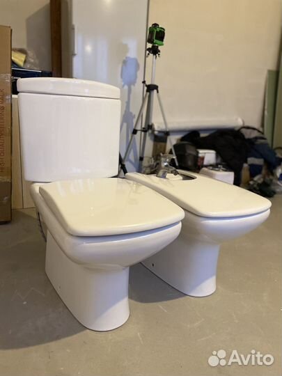 Унитаз и биде