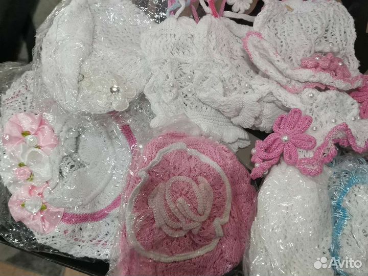 Шапочка, берет летний на девочку