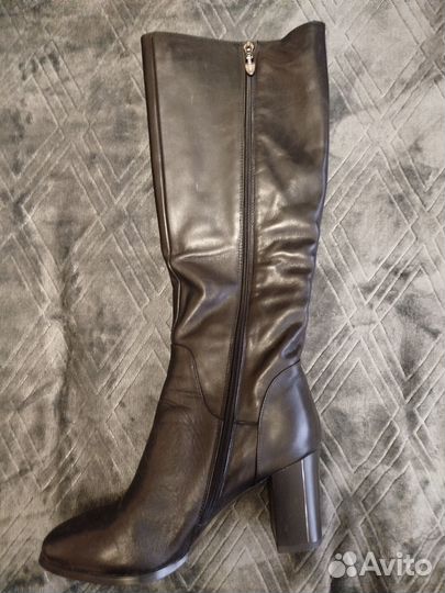 Сапоги женские натуральная кожа 40 размер