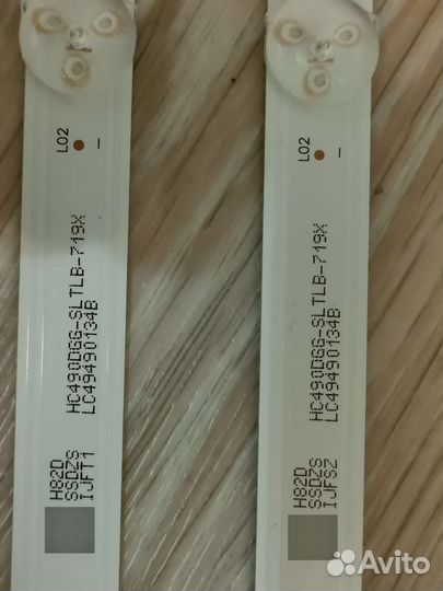 LED подсветка TV LG 49un73006la