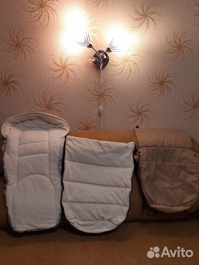 Зимний конверт в коляску