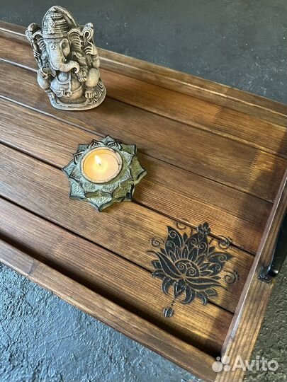 Поднос деревянный