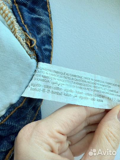 Юбка джинсовая stradivarius S