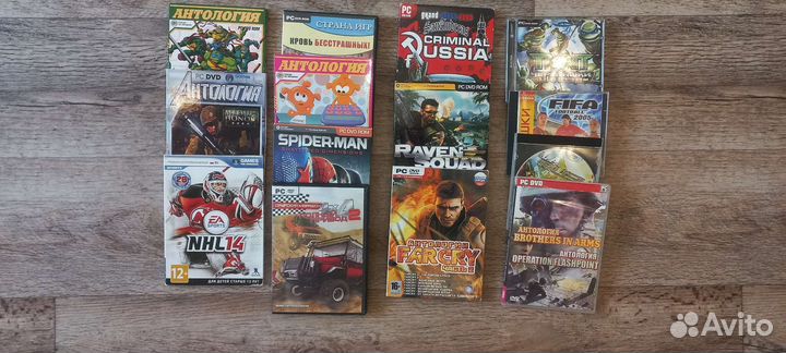 Компьютерные игры 14шт