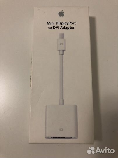 Адаптер Apple mini DisplayPort to DVI Adapter
