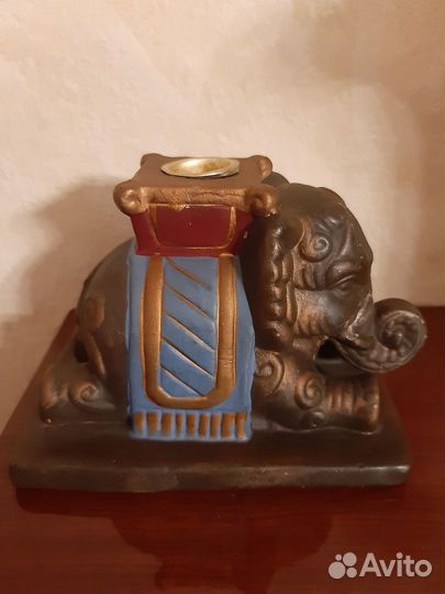 Подсвечник Слоник Индия