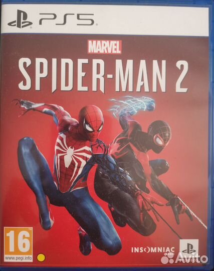 Человек паук 2 ps5 диск